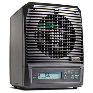 The pureAir 3000 from Greentech, frontal view from the right side.